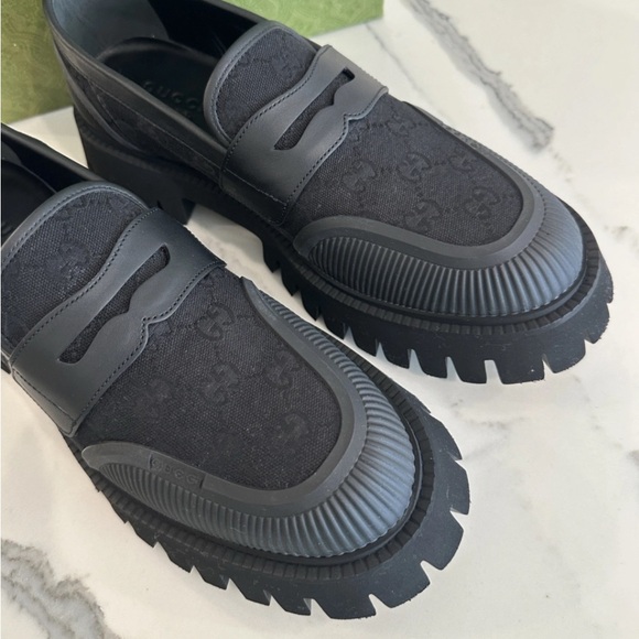 Gucci Maxi GG paneled loafers - Picture 6 of 9